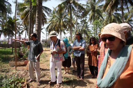 Annadana Farm - Visite et explication des cultures