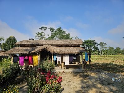 J13-01 Vue partielle du lodge où nous avons résidé pendant 2 jours